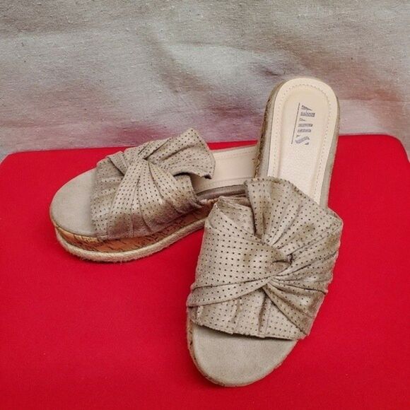 AMS Cork Bottom Slides in Size 7.5 - Picture 1 of 6